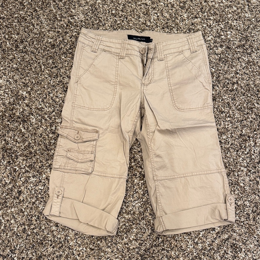 Calvin Klein Jeans Tan Cargo Shorts